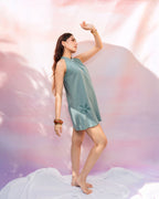 Cove Halter Swim-Dress