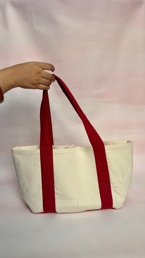Island Days Fire Jellyfish Tote