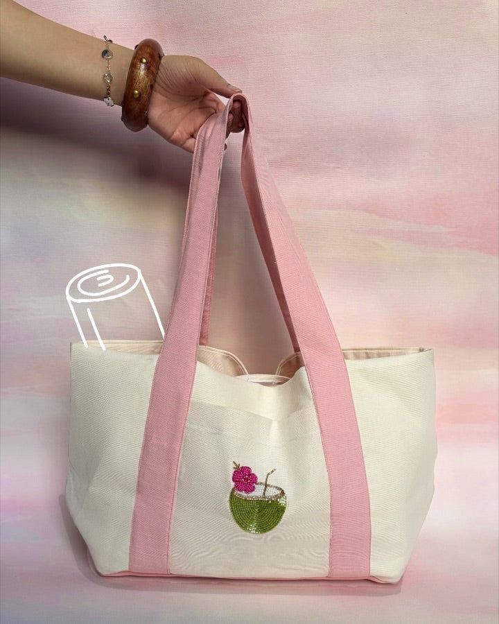Island Days Tender Coconut tote