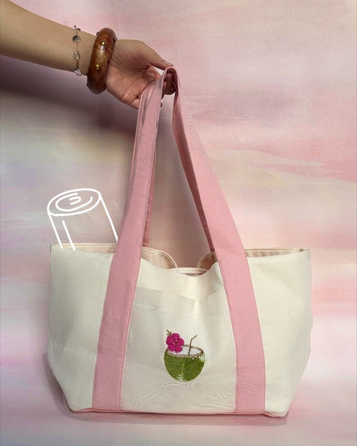 Island Days Tender Coconut tote