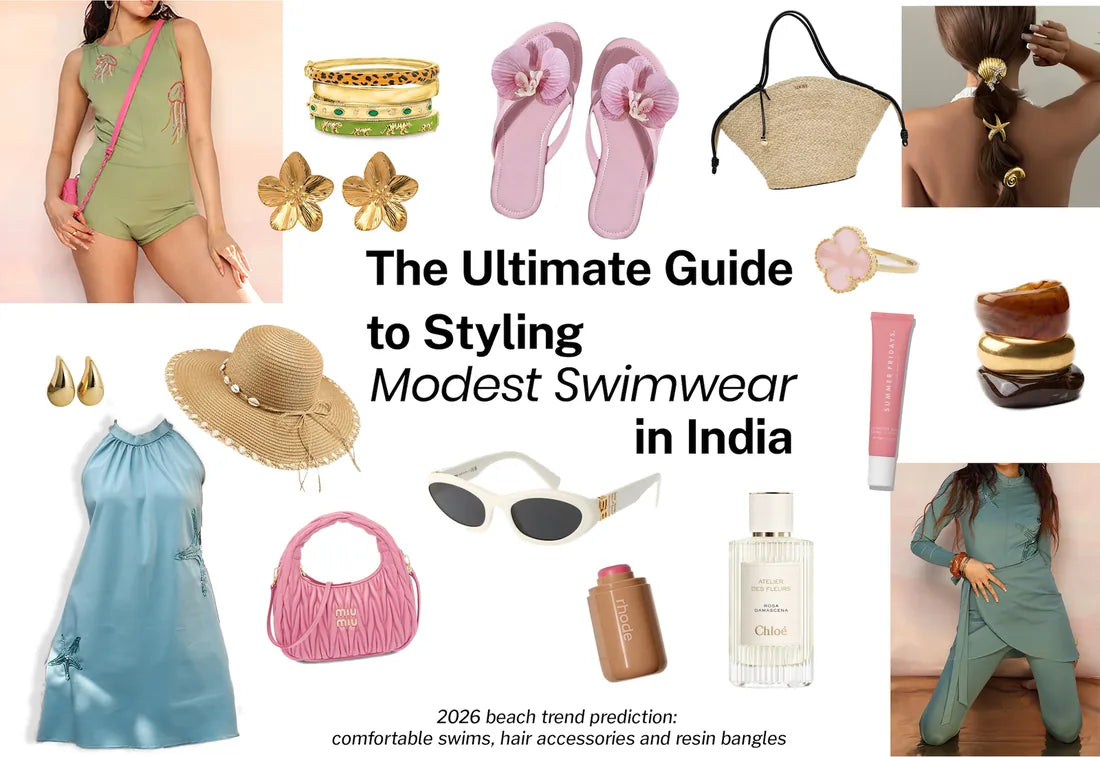The Ultimate Guide to Styling Modest Beachwear in India